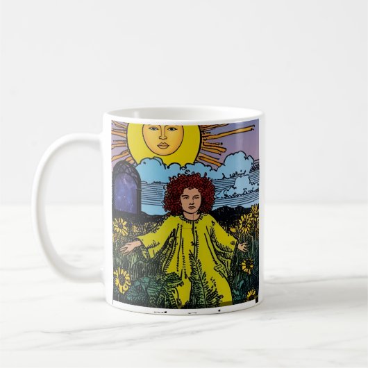 "The Fool" Tarot Card Tasse (Links)