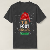 The foot Gnome Family Matching Weihnachts Outfit 2 T-Shirt (Design vorne)