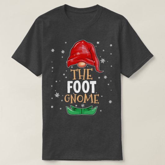 The foot Gnome Family Matching Weihnachts Outfit 2 T-Shirt (Design vorne)