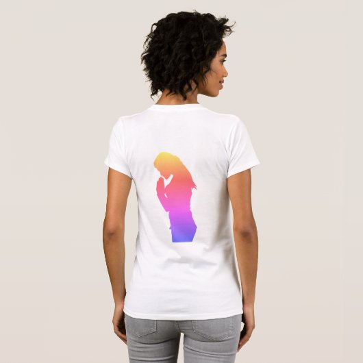 The foreigner Tee (Schwarz voll)