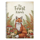 "The Forest Knows" - Autumnal-Notebook für den Coz Notizblock (Vorderseite)