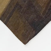 The Forest Ranger (von Eduard von Grützner) Fleecedecke (Ecke)