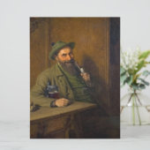 The Forest Ranger (von Eduard von Grützner) Karte (Stehend Vorderseite)