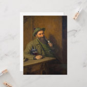 The Forest Ranger (von Eduard von Grützner) Karte (Vorderseite/Rückseite Beispiel)