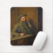 The Forest Ranger (von Eduard von Grützner) Mousepad (Mit Mouse)