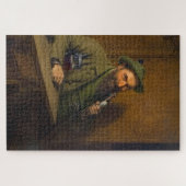 The Forest Ranger (von Eduard von Grützner) Puzzle (Horizontal)