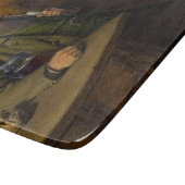 The Forest Ranger (von Eduard von Grützner) Schneidebrett (Ecke)