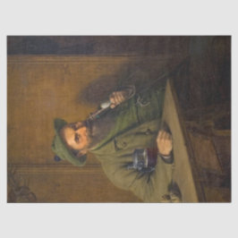 The Forest Ranger (von Eduard von Grützner) Seidenpapier