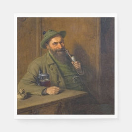 The Forest Ranger (von Eduard von Grützner) Serviette