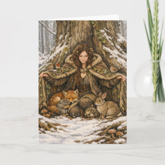 The Forest's Embrace Karte (Vorderseite)