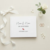 The Forever Chapter – Elegant Personalized Gästebuch