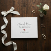 The Forever Chapter – Elegant Personalized Gästebuch
