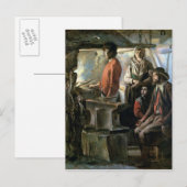 The Forge, 1640 Postkarte (Vorne/Hinten)