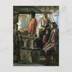 The Forge, 1640 Postkarte