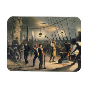 The Forge on Deck of the Great Eastern Magnet