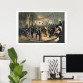 The Forge on Deck of the Great Eastern Poster (Heimbüro)