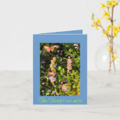 The Forget-me-nots Karte (Gelbe Blume)