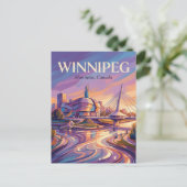 The Forks Kanada Postkarte (Stehend Vorderseite)