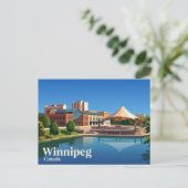 The Forks Kanada Postkarte (Stehend Vorderseite)
