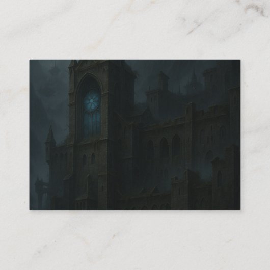 The Forsaken Citadel Visitenkarte (Rückseite)