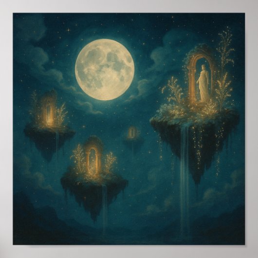 The Fortress of the Mystics Poster (Vorne)