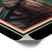 "The Fortune Teller" Art Deco der 1920er Jahre Poster (Ecke)