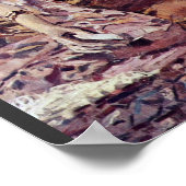 The Fortune Teller by Wrubel Michail Alexandrowits Poster (Ecke)