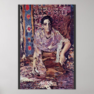 The Fortune Teller by Wrubel Michail Alexandrowits Poster