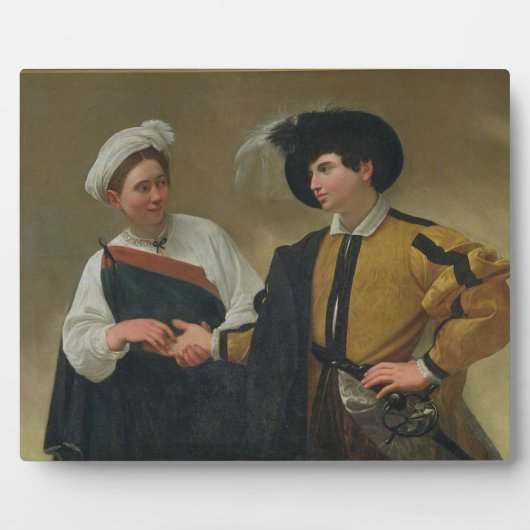 The Fortune Teller (La Buona Ventura), c.1594 Fotoplatte (Vorderseite)