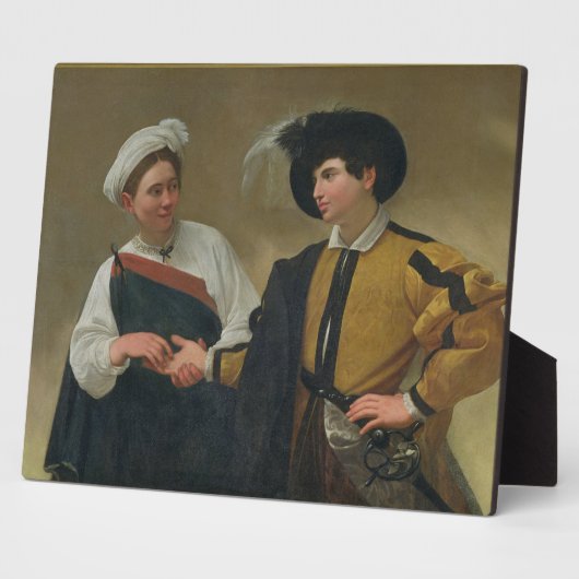 The Fortune Teller (La Buona Ventura), c.1594 Fotoplatte (Seite)