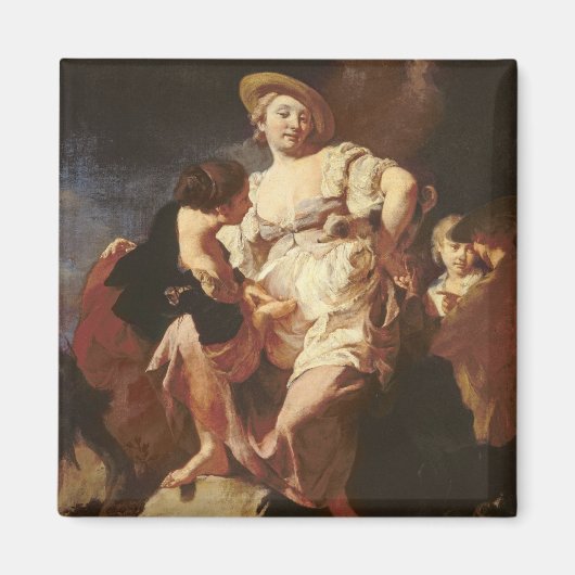 The Fortune-teller (L'Indivona), 1740 Magnet (Vorne)