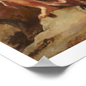 The Fortune-teller (L'Indivona), 1740 Poster (Ecke)