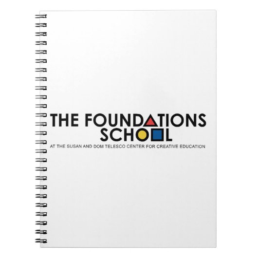 The Foundations School at CCE Notebook Notizblock (Vorderseite)