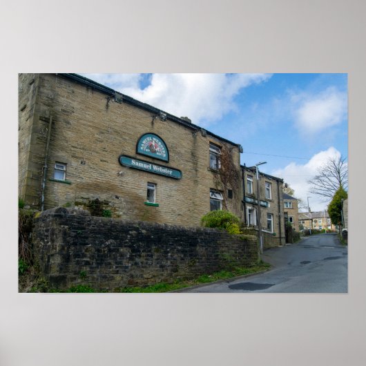 The Fountain Head Inn, Halifax Poster (Vorne)