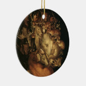 The Four Elements: Earth - Giuseppe Arcimboldo Keramik Ornament (Rechts)