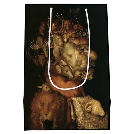 The Four Elements: Earth - Giuseppe Arcimboldo Mittlere Geschenktüte (Rückseite)