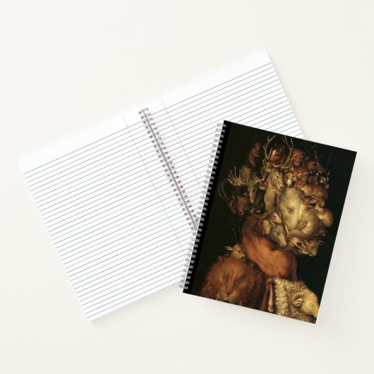 The Four Elements: Earth - Giuseppe Arcimboldo Notizblock (Innenseite)