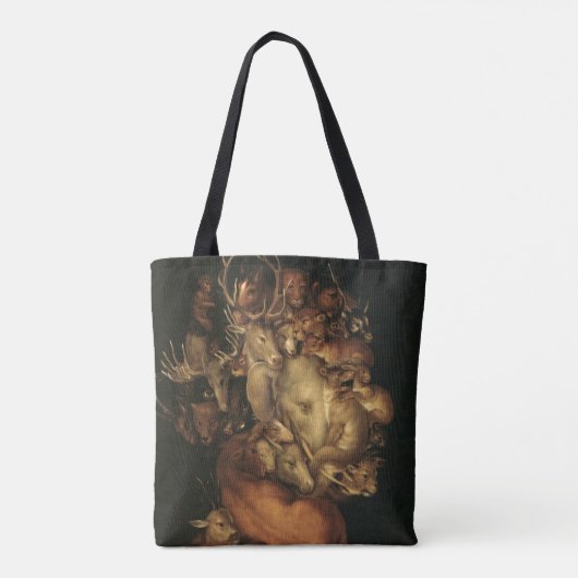 The Four Elements: Earth - Giuseppe Arcimboldo Tasche (Rückseite)