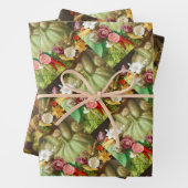The Four Seasons: Vertumnus - Giuseppe Arcimboldo Geschenkpapier Set (Beispiel)