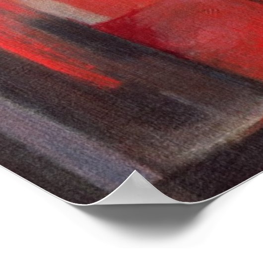 The Fox, 1913 Poster (Ecke)