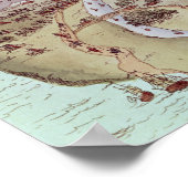 The Fox and the Goose; or Boney Broke Loose Poster (Ecke)