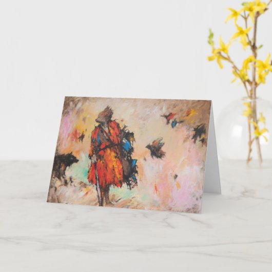 The fox and the wolf. karte (Gelbe Blume)