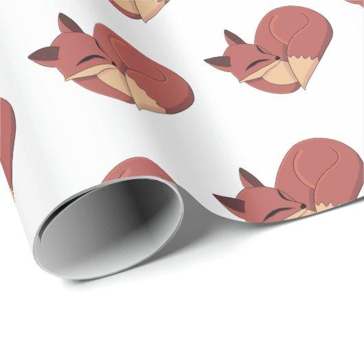The Fox Geschenkpapier (Rolleneckpunkt)