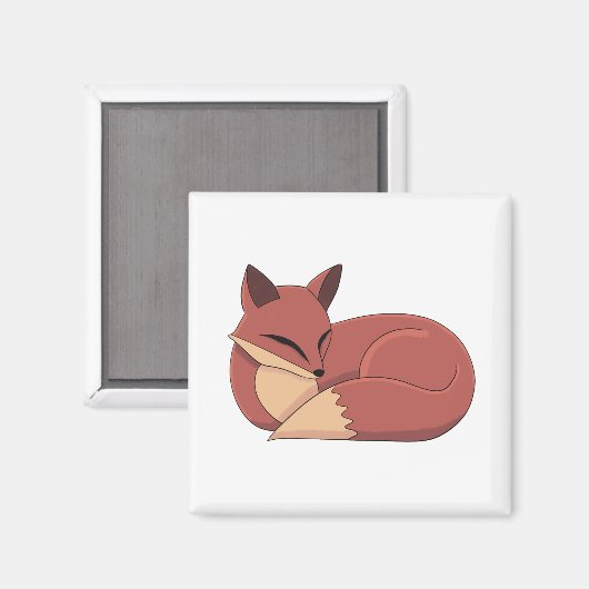 The Fox Magnet (Vorderseite/Rückseite)