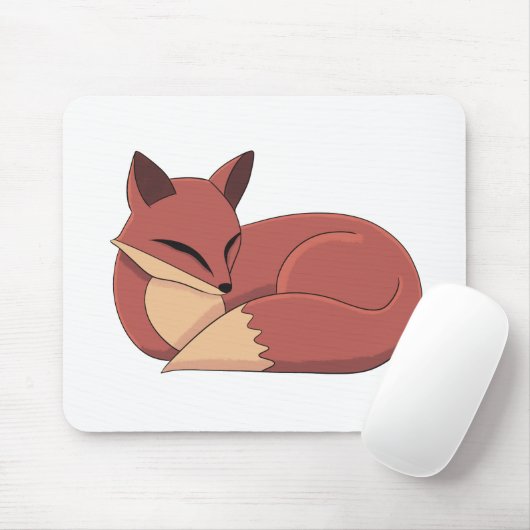The Fox Mousepad (Mit Mouse)