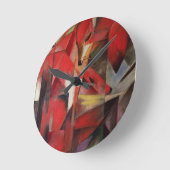 The Fox Runde Wanduhr (Winkel)