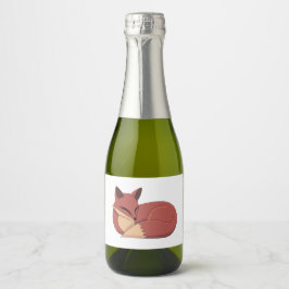 The Fox Schaumweinetikett