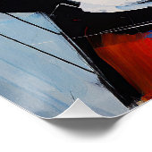 The French Bulldog Dog Portrait 001 - Sable Gabrie Poster (Ecke)