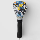 The French Bulldog Dog Portrait 003 - Sable Gabrie Golf Headcover (Vorderseite)
