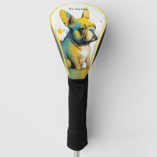 The French Bulldog - Zusammensetzung 006 Golf Headcover